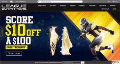 Desktop Screenshot of leagueoutfitters.com